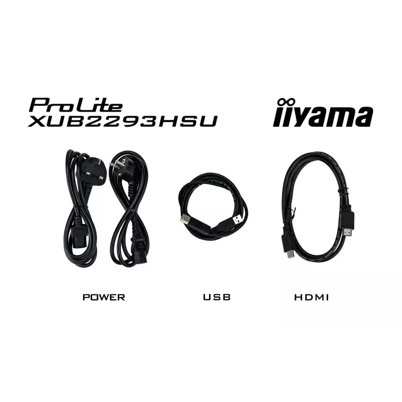 iiyama ProLite XUB2293HSU-B7 54,6 cm (21,5 colio) Full HD LED monitor, juodas