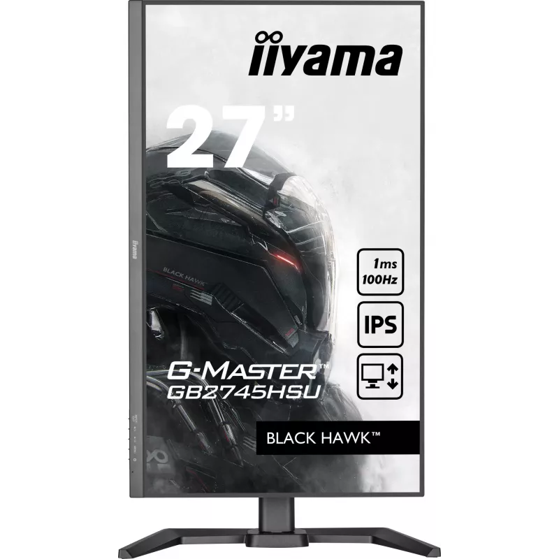 Monitorius iiyama G-MASTER GB2745HSU-B2 27 colių Full HD IPS 100Hz 1ms