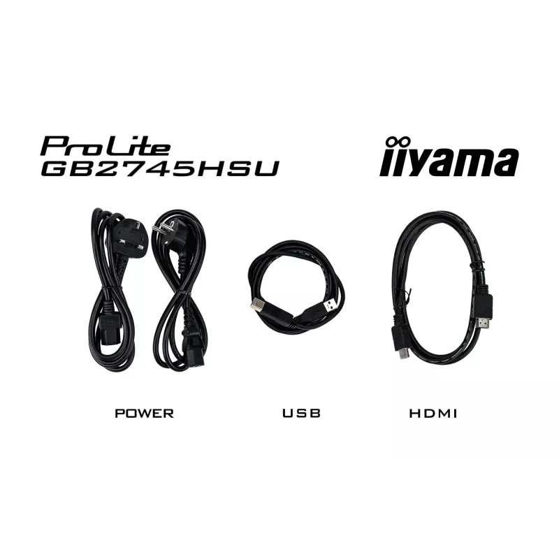 Monitorius iiyama G-MASTER GB2745HSU-B2 27 colių Full HD IPS 100Hz 1ms