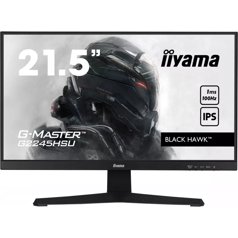 Monitorius iiyama G-MASTER G2245HSU-B2 54,6 cm (21,5 colio) Full HD LED juodas