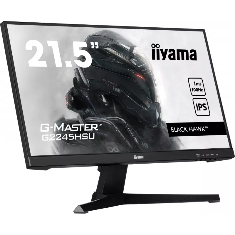 Monitorius iiyama G-MASTER G2245HSU-B2 54,6 cm (21,5 colio) Full HD LED juodas