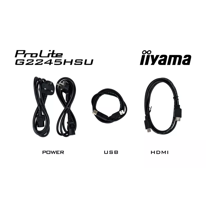 Monitorius iiyama G-MASTER G2245HSU-B2 54,6 cm (21,5 colio) Full HD LED juodas