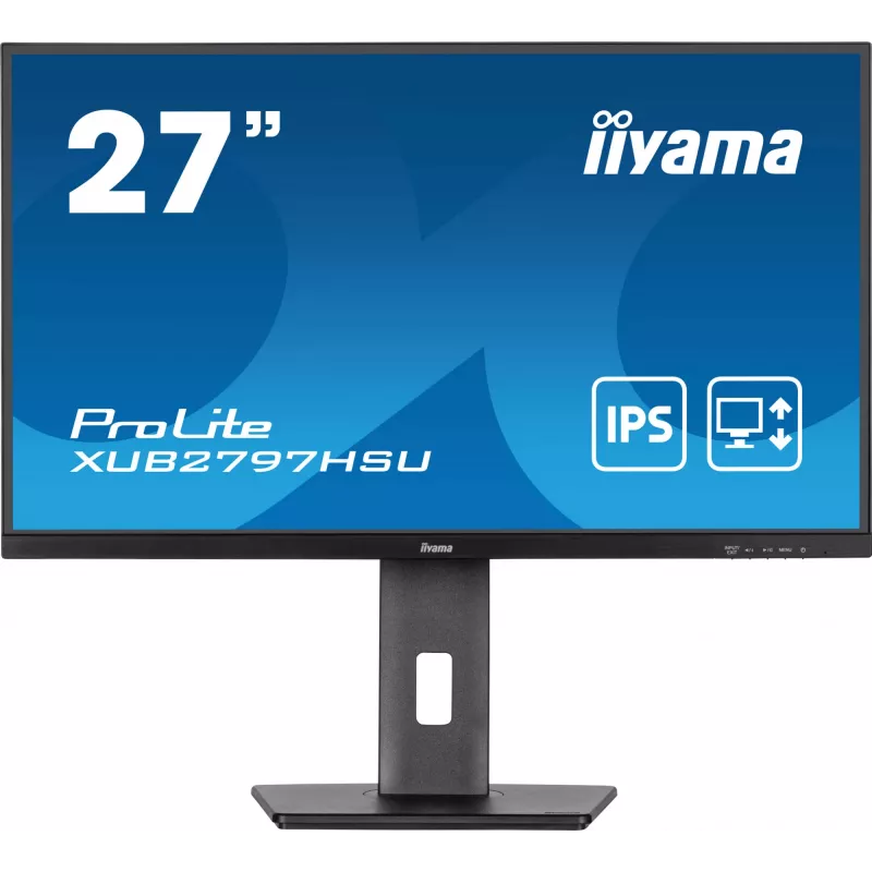 iiyama ProLite XUB2797HSU-B2 monitorius 68.6 cm (27 col.) 1920 x 1080 pikselių Full HD LED juodas