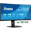 Monitorius iiyama ProLite XCB3497WQSNP-B1 86,4 cm (34 inch) 3440 x 1440 UltraWide Quad HD LED juodas