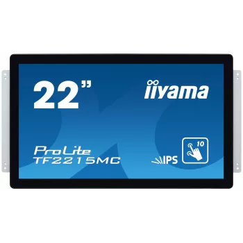 iiyama ProLite TF2215MC-B2 kompiuterio monitorius 54,6 cm (21,5 col.) 1920 x 1080 pikselių Full HD LED liečiamuoju ekranu Multi-user juodas
