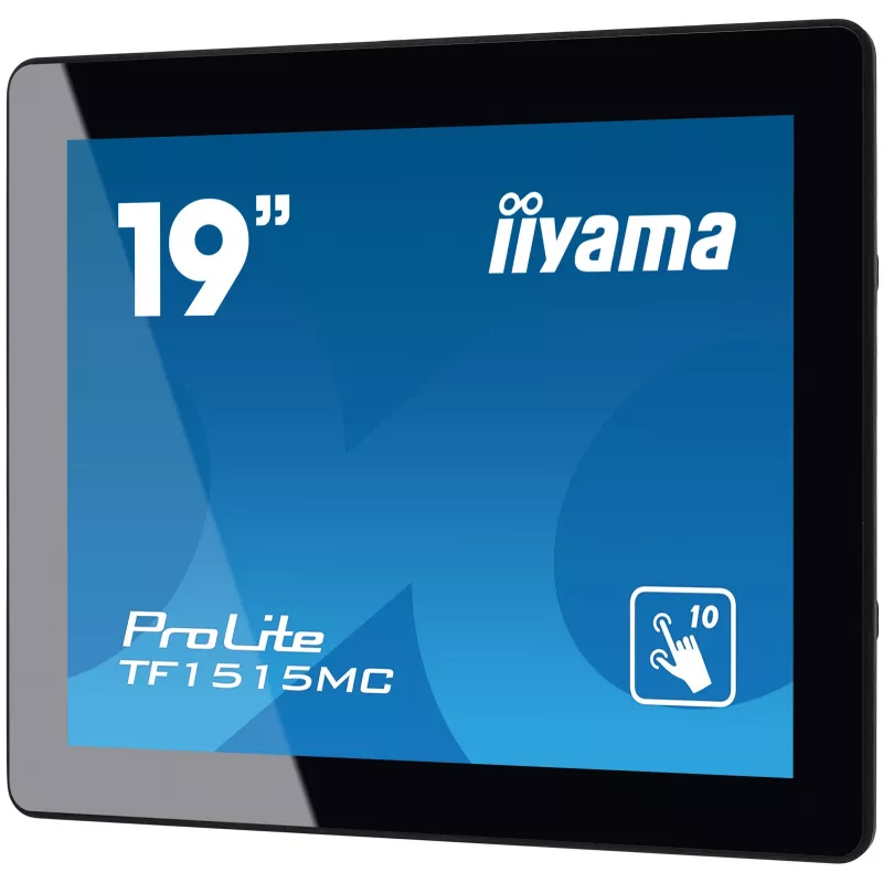 IIYAMA TF1515MC-B2 monitor 38,1 cm (15 colių) 1024 x 768 pikselių XGA LED liečiamasis ekranas juodas