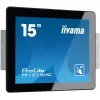 IIYAMA TF1515MC-B2 monitor 38,1 cm (15 colių) 1024 x 768 pikselių XGA LED liečiamasis ekranas juodas