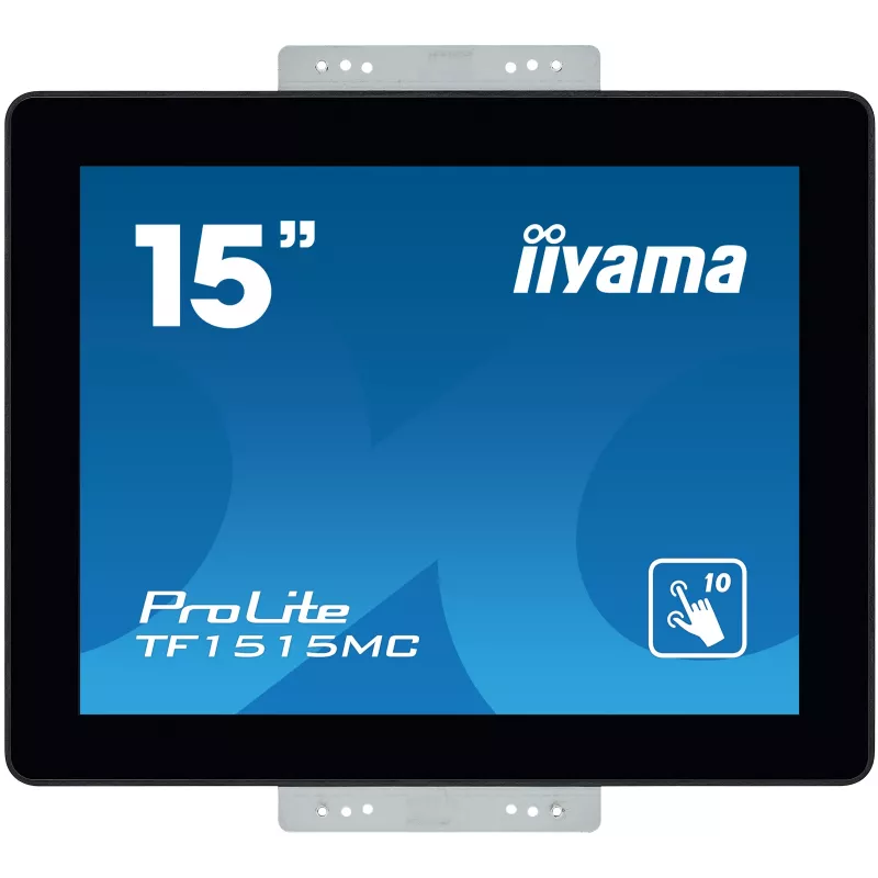 IIYAMA TF1515MC-B2 monitor 38,1 cm (15 colių) 1024 x 768 pikselių XGA LED liečiamasis ekranas juodas