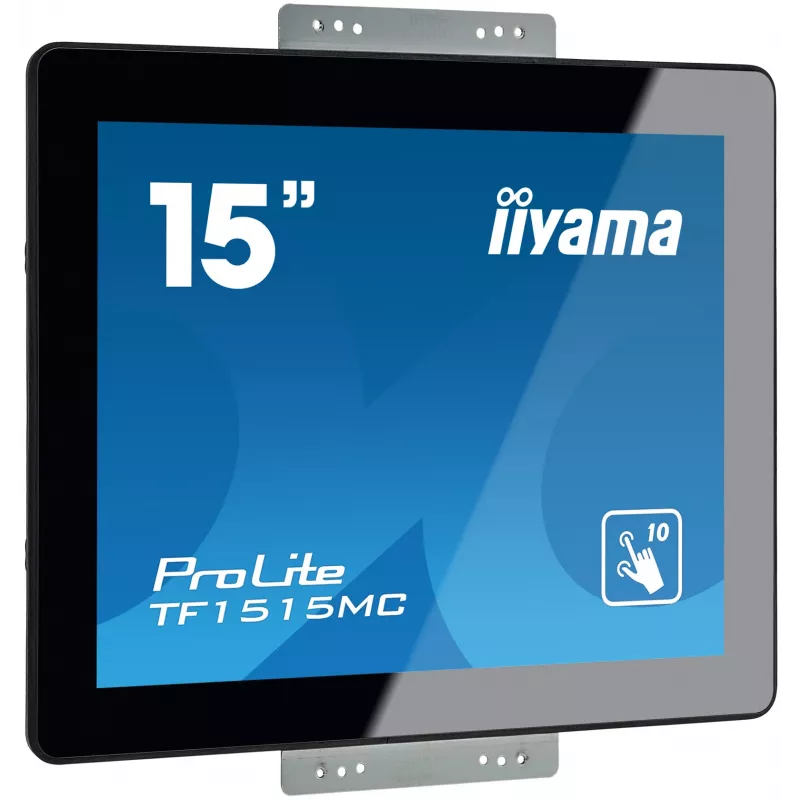 IIYAMA TF1515MC-B2 monitor 38,1 cm (15 colių) 1024 x 768 pikselių XGA LED liečiamasis ekranas juodas