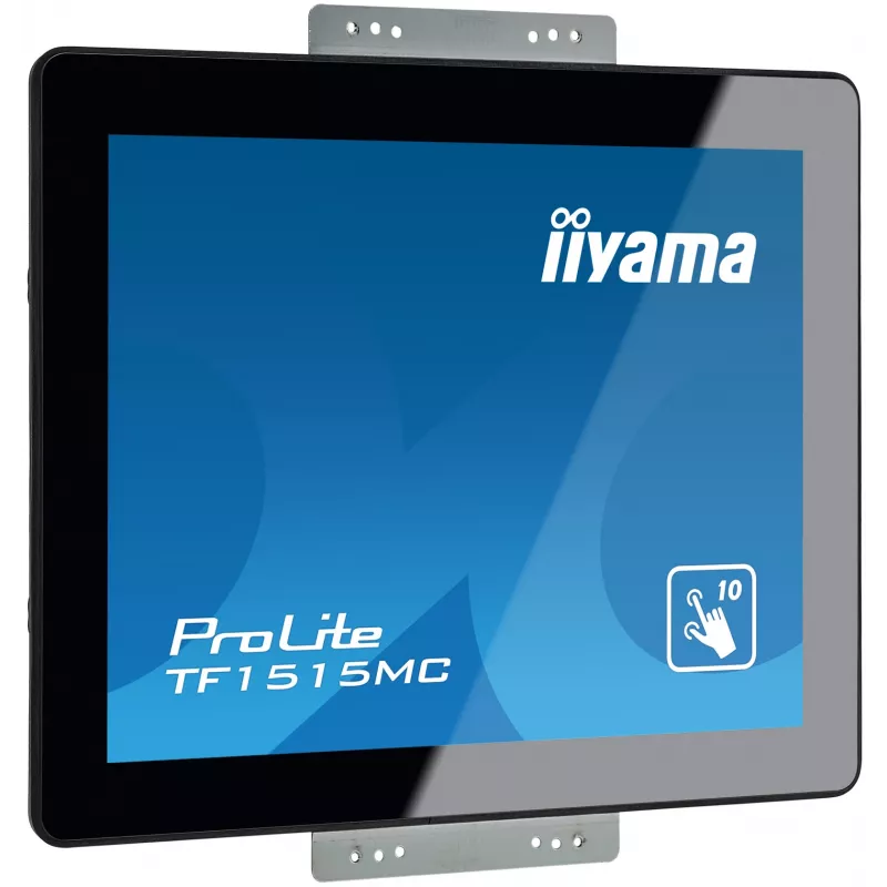 IIYAMA TF1515MC-B2 monitor 38,1 cm (15 colių) 1024 x 768 pikselių XGA LED liečiamasis ekranas juodas