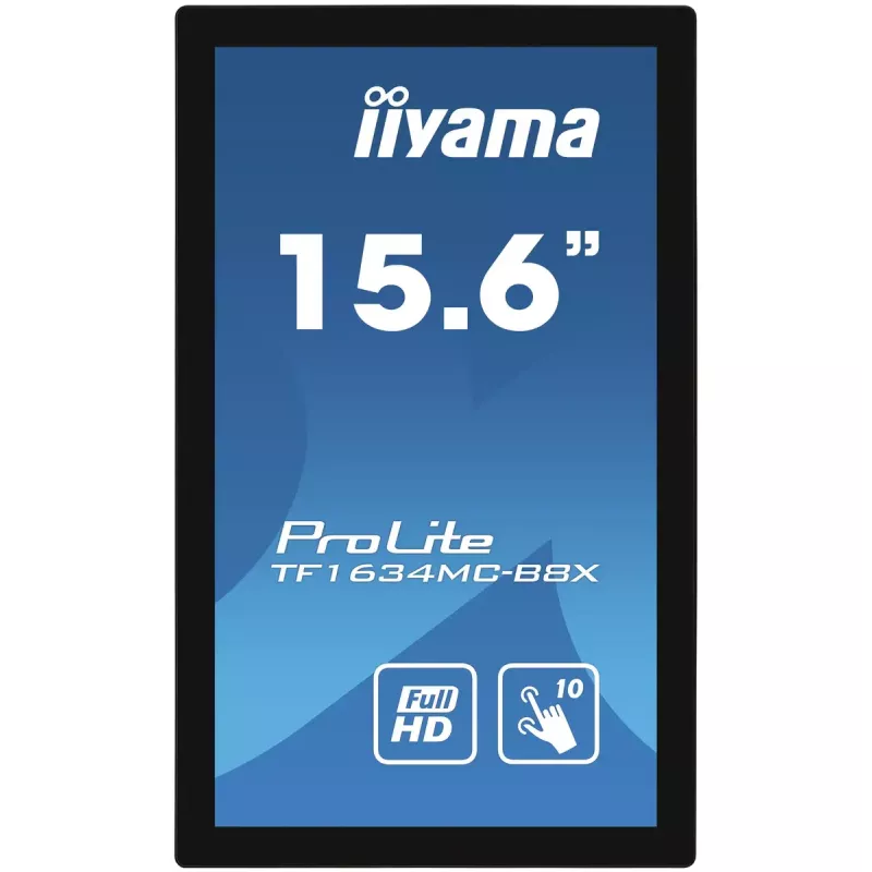 IIyama ProLite TF1634MC-B8X 39,6 cm (15,6 inch) Full HD LED jutiklinis monitorius