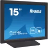 IIYAMA ProLite T1531SR-B1S 15 colių liečiamasis monitorius, 1024x768 XGA, VA, juodas