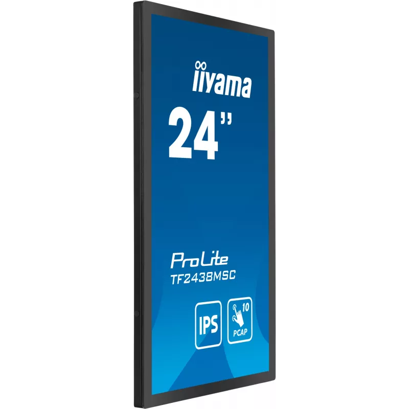 Monitorius iiyama TF2438MSC-B1 60,5 cm (23,8 colio) Full HD LED liečiamuoju ekranu juodas