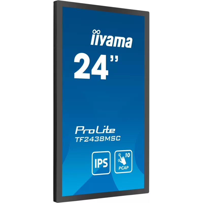 Monitorius iiyama TF2438MSC-B1 60,5 cm (23,8 colio) Full HD LED liečiamuoju ekranu juodas