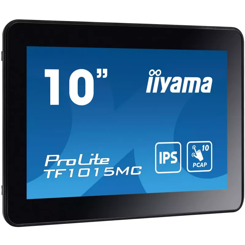 Monitorius iiyama TF1015MC-B3 25,6 cm (10,1 colio) 1280 x 800 pikselių HD LED jutiklinis juodas
