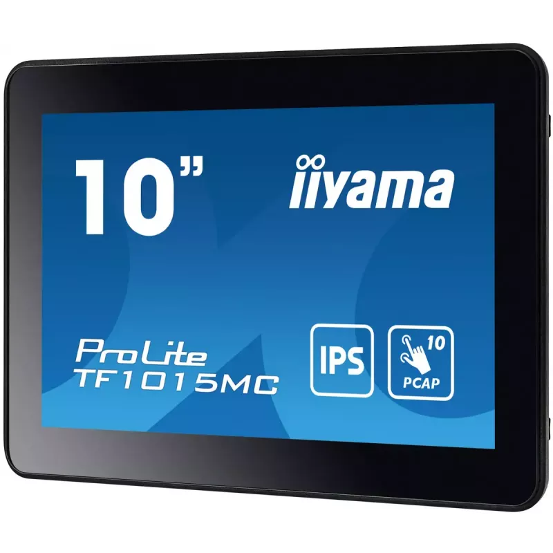 Monitorius iiyama TF1015MC-B3 25,6 cm (10,1 colio) 1280 x 800 pikselių HD LED jutiklinis juodas