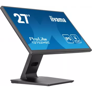 Monitorius iiyama ProLite T2752MSC-B1AG 68.6 cm (27 colių) 1920 x 1080 pikselių Full HD LED liečiamas juodas