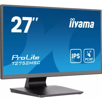 Monitorius iiyama ProLite T2752MSC-B1AG 68.6 cm (27 colių) 1920 x 1080 pikselių Full HD LED liečiamas juodas