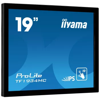 Monitorius iiyama ProLite TF1934MC-B7X 48,3 cm (19 colių) 1280 x 1024 pikseliai SXGA LED liečiamas ekranas juodas