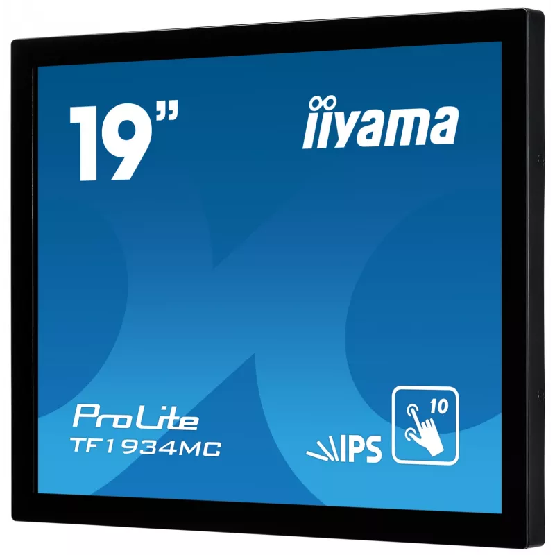 Monitorius iiyama ProLite TF1934MC-B7X 48,3 cm (19 colių) 1280 x 1024 pikseliai SXGA LED liečiamas ekranas juodas