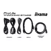 IIYAMA ProLite TF2234MC-B7AGB 54,6 cm (21,5 inch) Full HD LED jutiklinis monitorius su daugialypiu lietimu, juodas