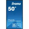 iiyama LH5041UHS-B2AG skaitmeninės reklamos ekranas, 127 cm (50 colių), LCD, 500 cd/m², 4K Ultra HD, juodas, 24/7