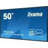 iiyama LH5041UHS-B2AG skaitmeninės reklamos ekranas, 127 cm (50 colių), LCD, 500 cd/m², 4K Ultra HD, juodas, 24/7