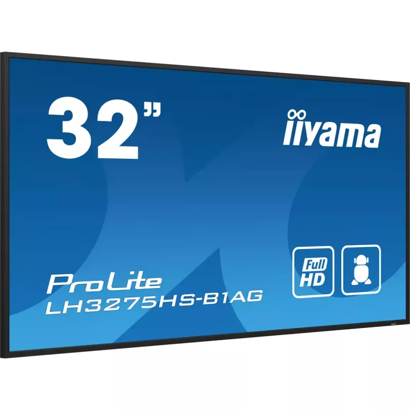 Skaitmeninės signalizacijos plokščiasis ekranas iiyama LH3275HS-B1AG 32 colių LCD Full HD 1920 x 1080