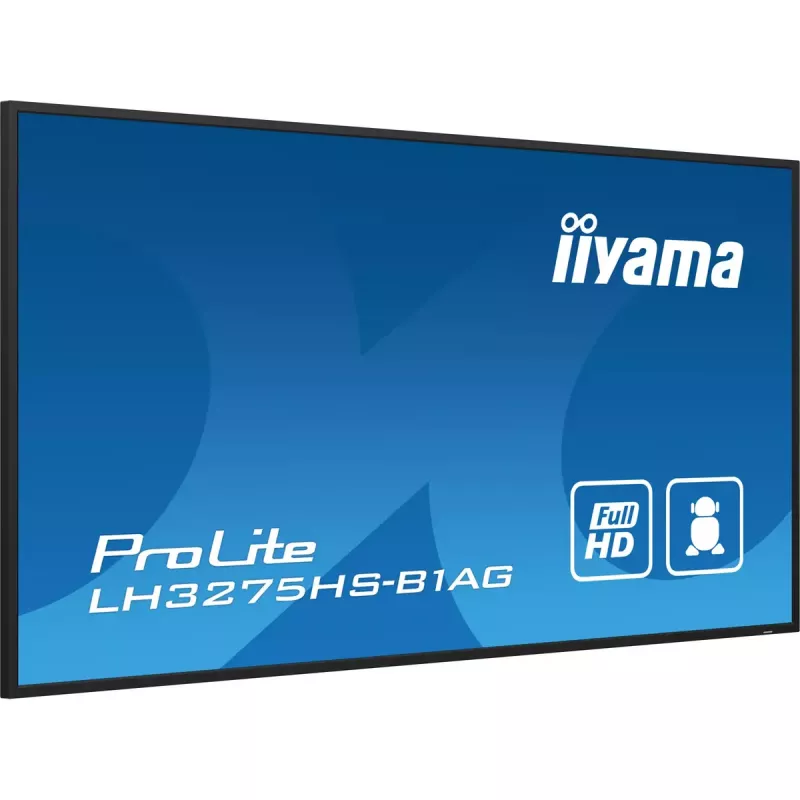 Skaitmeninės signalizacijos plokščiasis ekranas iiyama LH3275HS-B1AG 32 colių LCD Full HD 1920 x 1080