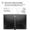 HP Series 5 Pro 24 colių WUXGA monitorius - 524pn, 61 cm (24 col.), 1920 x 1200 pikselių, WUXGA, LCD, 5 ms, juodas
