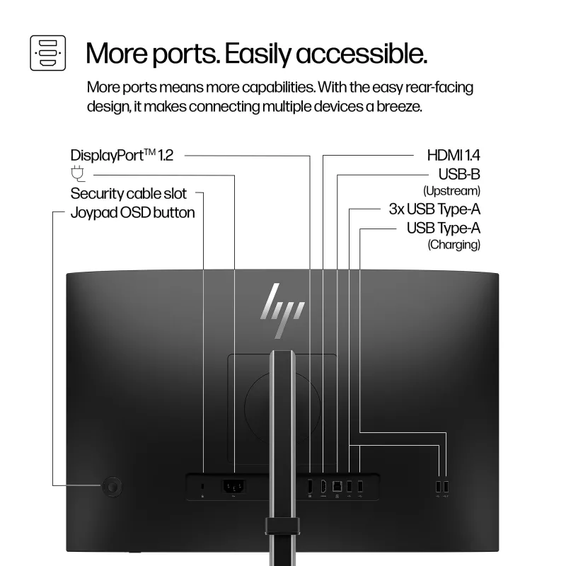 HP Series 5 Pro 24 colių WUXGA monitorius - 524pn, 61 cm (24 col.), 1920 x 1200 pikselių, WUXGA, LCD, 5 ms, juodas