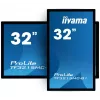 Monitorius iiyama ProLite TF3215MC-B2 80 cm (31,5 col.) 1920 × 1080 pikselių Full HD LED liečiamas ekranas „Kiosk“ juodas