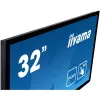 Monitorius iiyama ProLite TF3215MC-B2 80 cm (31,5 col.) 1920 × 1080 pikselių Full HD LED liečiamas ekranas „Kiosk“ juodas