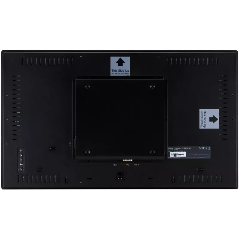 Monitorius iiyama ProLite TF3215MC-B2AG 80 cm (31,5 colių) 1920 x 1080 pikselių Full HD LED liečiamas ekranas kioskams juodas