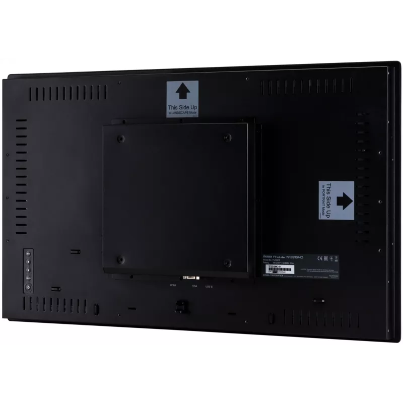 Monitorius iiyama ProLite TF3215MC-B2AG 80 cm (31,5 colių) 1920 x 1080 pikselių Full HD LED liečiamas ekranas kioskams juodas