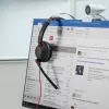 HP Poly Blackwire 5220 Stereo USB-C ausinės su 3,5 mm kištuku ir USB-C/A adapteriu