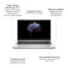 HP Elite mt645 G7 AMD Ryzen™ 3 5425U mobilus plonasis klientas 35.6 cm (14 colių) Full HD 8 GB DDR4-SDRAM 256 GB SSD Wi-Fi 6 (802.11ax) HP ThinPro OS sidabrinis