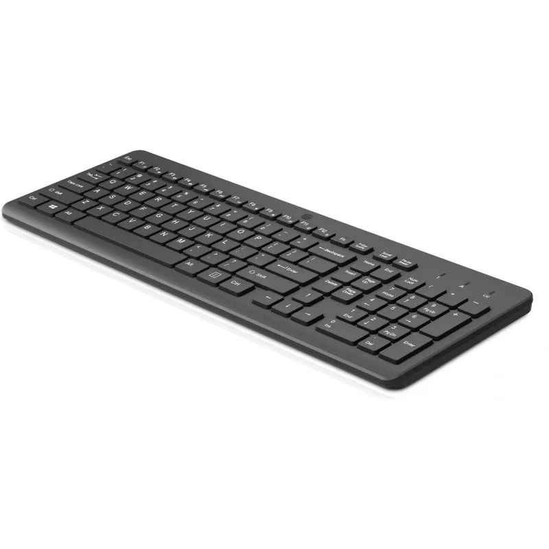 HP 225 belaidė klaviatūra, pilno dydžio, RF, universali, juoda, 805TAA#ABD