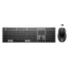 HP 725 Multi-Device belaidis klaviatūros ir pelės rinkinys, įkraunamas, pilno dydžio, Bluetooth, žirkliniai jungikliai