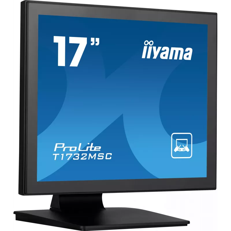 IIyama ProLite T1732MSC-B1S 43,2 cm (17 inch) LED liečiamasis monitorius, juodas