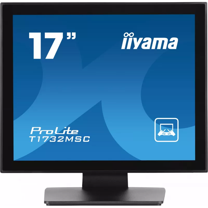 IIyama ProLite T1732MSC-B1S 43,2 cm (17 inch) LED liečiamasis monitorius, juodas