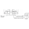 Monitorius iiyama ProLite B1980S-W1 48,3 cm (19 colių) 1280 x 1024 pikselių LED baltas