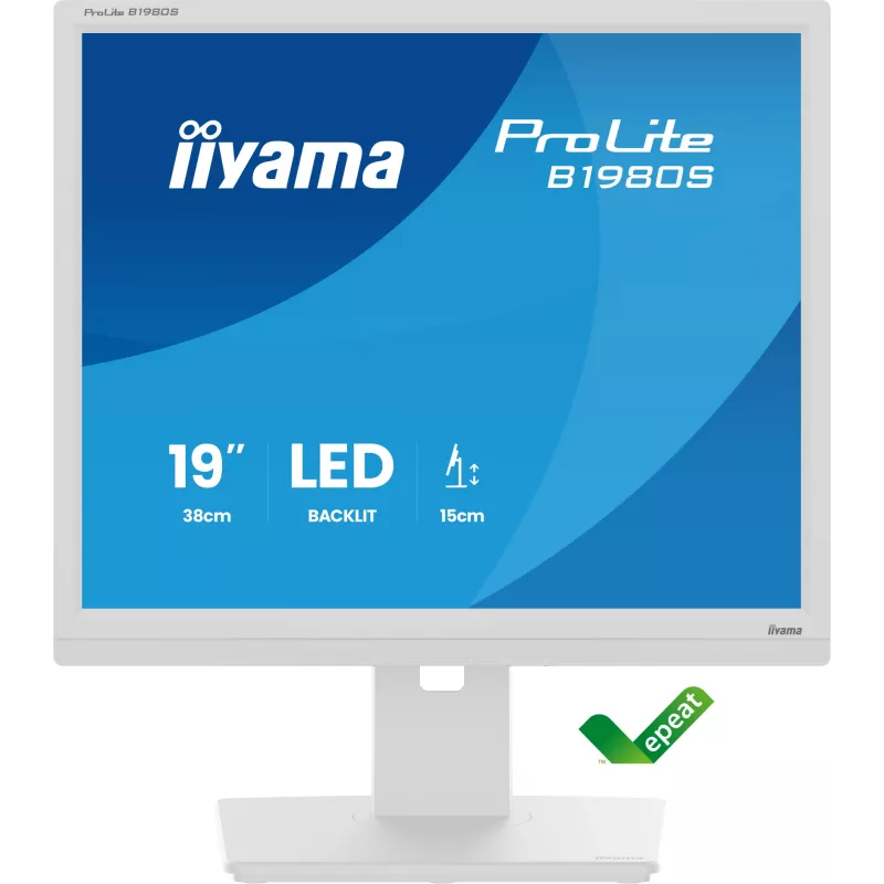 Monitorius iiyama ProLite B1980S-W1 48,3 cm (19 colių) 1280 x 1024 pikselių LED baltas