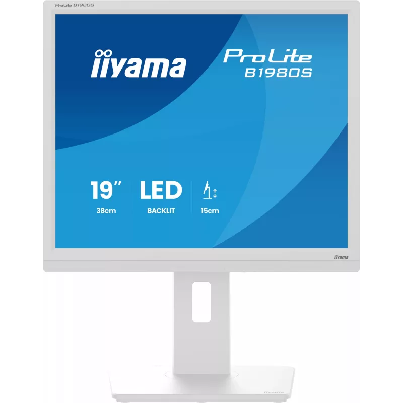 Monitorius iiyama ProLite B1980S-W1 48,3 cm (19 colių) 1280 x 1024 pikselių LED baltas