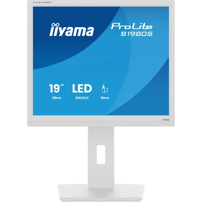 Monitorius iiyama ProLite B1980S-W1 48,3 cm (19 colių) 1280 x 1024 pikselių LED baltas
