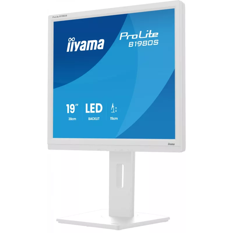 Monitorius iiyama ProLite B1980S-W1 48,3 cm (19 colių) 1280 x 1024 pikselių LED baltas