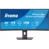 Monitorius iiyama ProLite XCB3494WQSU-B1 86,4 cm (34 inch) 3440x1440 UltraWide Quad HD LED juodas