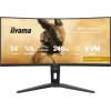 iiyama G-MASTER GCB3486WQSCP-B1 monitorius 86.4 cm (34 col.) 3440 x 1440 pikselių UltraWide Quad HD juodas