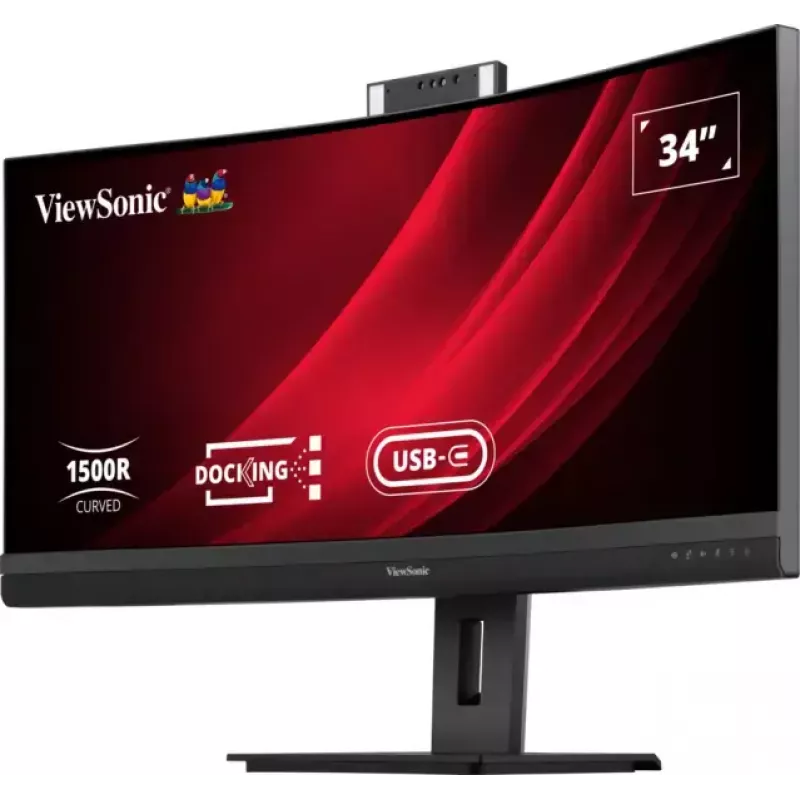 Monitorius Viewsonic VG3457CV 86,4 cm (34 colių) 3440 x 1440 pikselių UltraWide Quad HD LED juodas