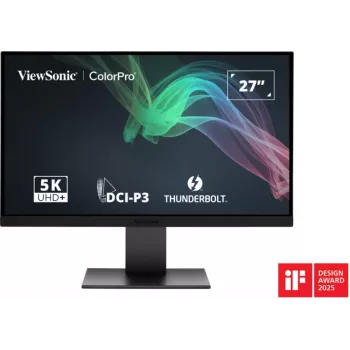Monitorius ViewSonic VP2788-5K 68.6 cm (27 colių) 5120 x 2880 pikselių 5K Ultra HD LED juodas